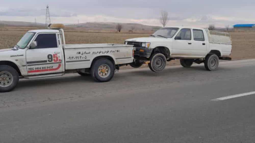 خدمات امداد خودرو صادق
