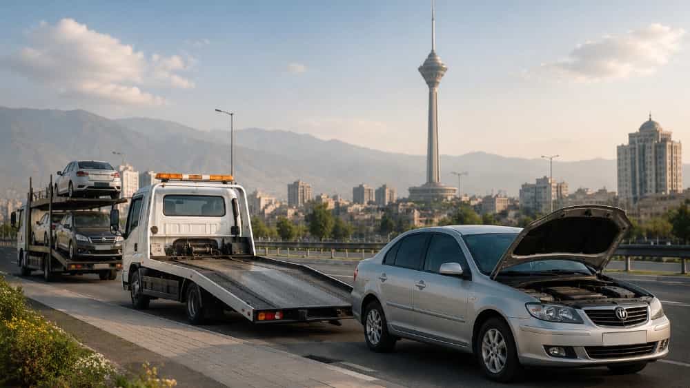 قیمت یدک‌کش و خودروبر در میاندوآب